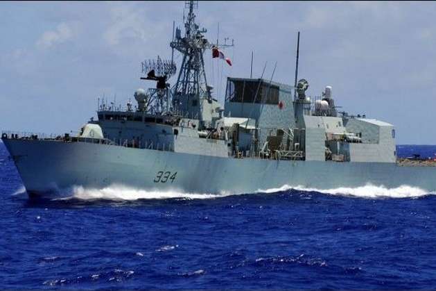 Канада відправила бойовий фрегат до Балтійського моря