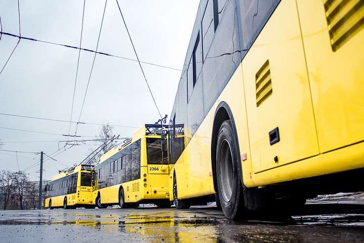 На Борщагівці закрили тролейбусний маршрут №11
