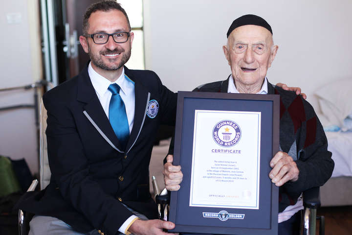 У віці 113 років в Ізраїлі помер найстаріший чоловік на планеті
