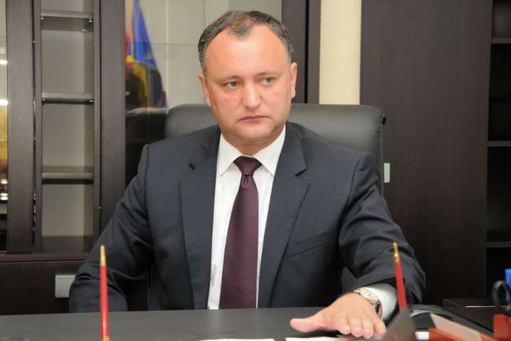Додон скликає Великі Національні збори Молдови щодо розширення своїх повноважень