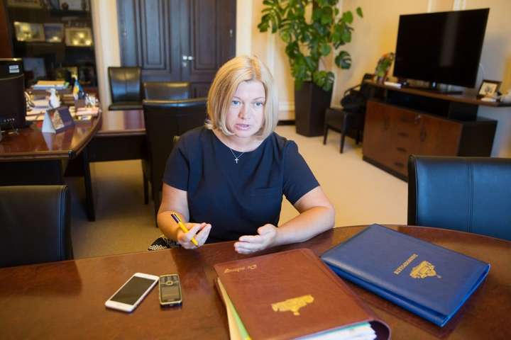Геращенко прокоментувала заяву Путіна про введення миротворців на Донбас