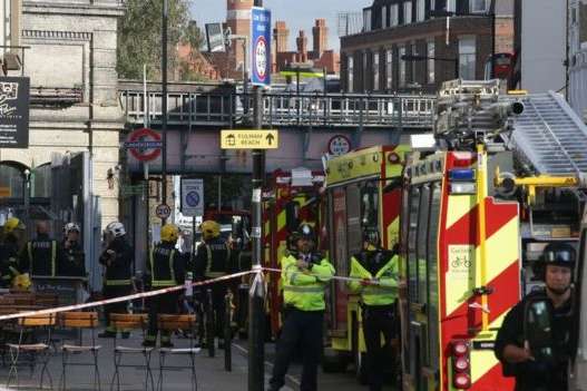 Теракт в лондонском метро: появилось видео из вагона, в котором произошел взрыв 