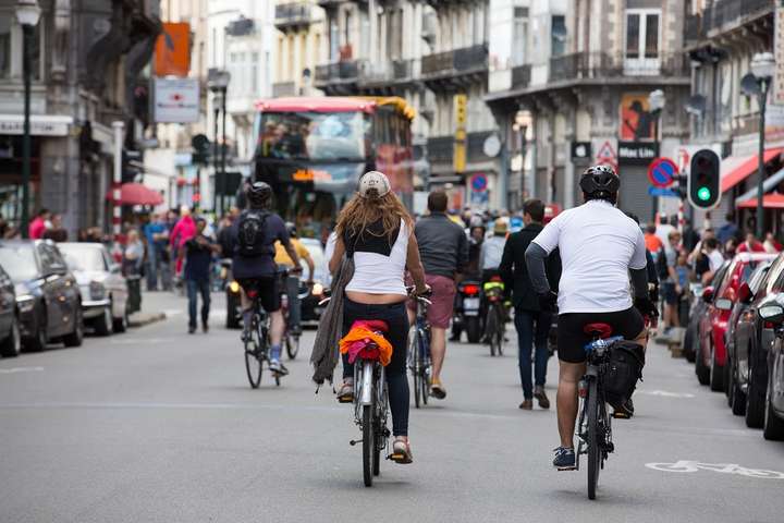 У Брюсселі проходить «Неділя без авто»