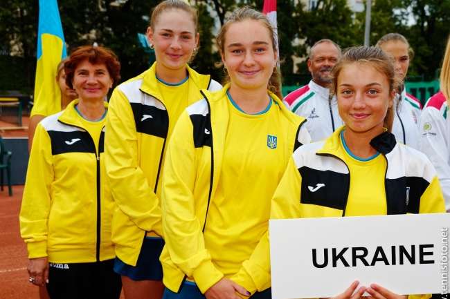 Збірна України з тенісу претендує на перемогу у юніорському Кубку Федерації