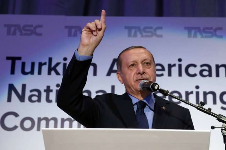 У Нью-Йорку виступ Ердогана був перерваний через бійку 