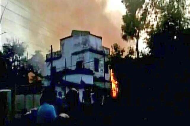 В Індії через пожежу на заводі феєрверків загинули восьмеро людей