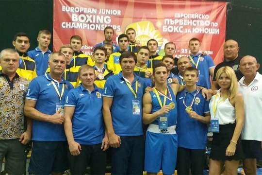 Українські юніори вибороли дві золоті нагороди на чемпіонаті Європи з боксу