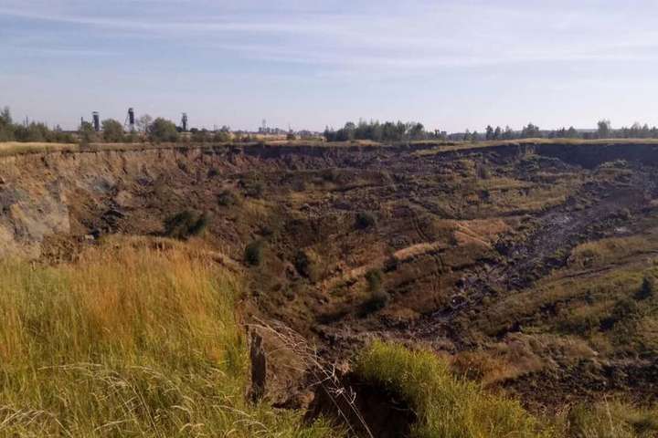 На Львівщині провалилася колишня калійна шахта