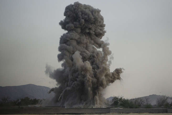 Кількість бомб, скинутих США в Афганістані за вересень, найбільша із 2010 року