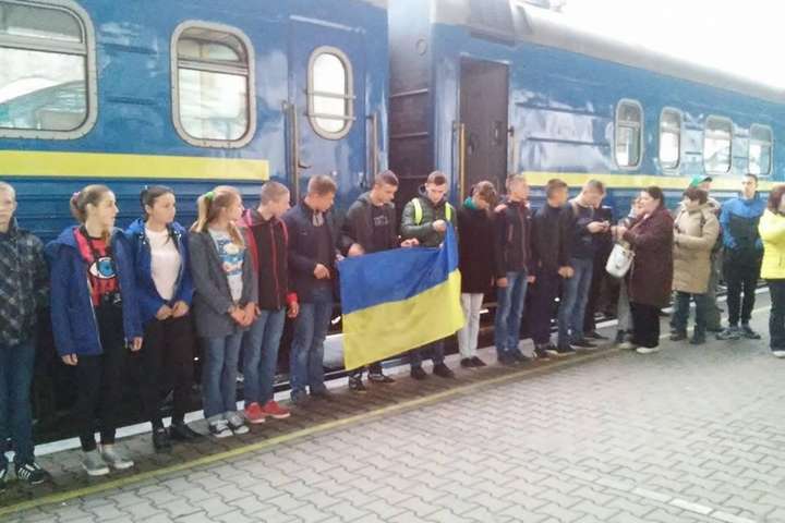 Україною курсує «потяг єднання»