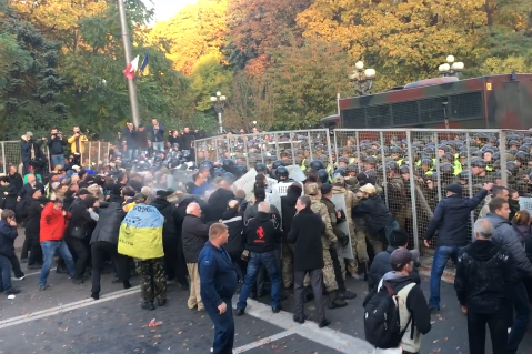 11 задержанных: в полиции Киева сообщили о причине столкновений