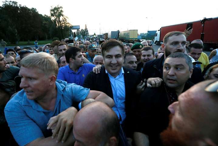 «Прорив Саакашвілі»: прикордонники склали 32 адмінпротоколи за незаконний перетин держкордону України