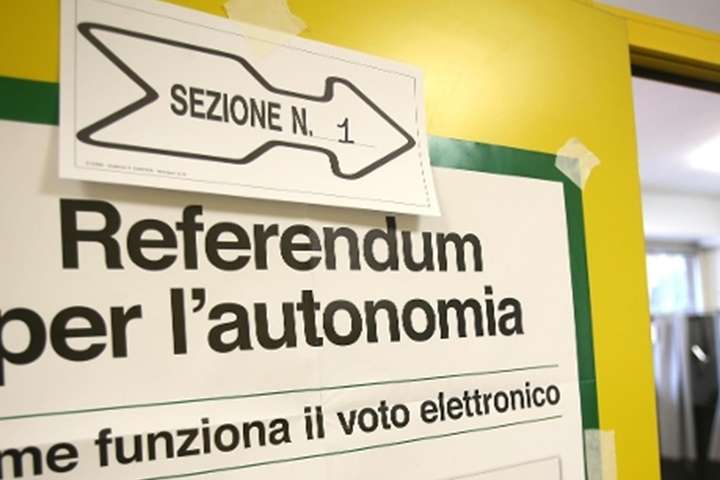 Два регіони Італії проводять референдум про розширення автономії