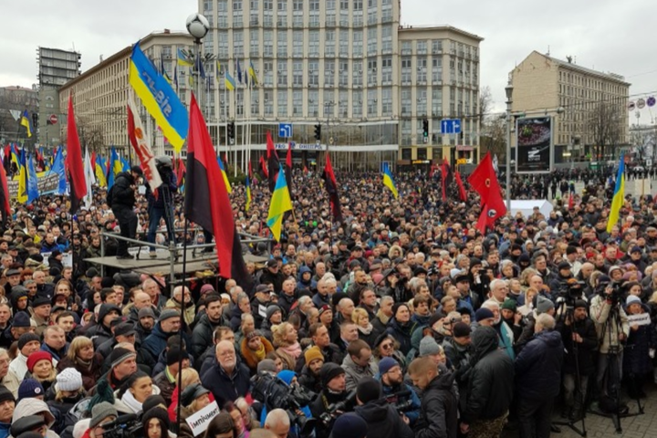 Саакашвілі анонсував новий мітинг у Києві (фото, відео)