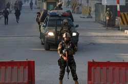  Афганські силовики неподалік місця теракту 