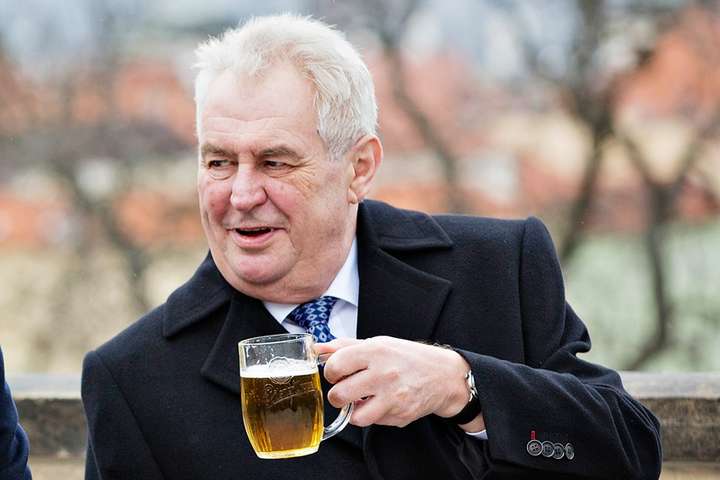 Президент Чехії не знайшов доказів провини Росії у справі Скрипаля