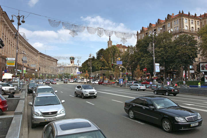 Рух у центрі Києва розблоковано після хресного ходу