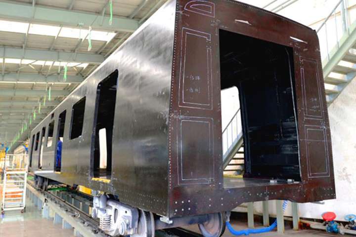 Китай представив новий поїзд з вуглецевого волокна