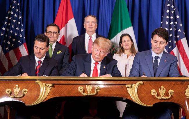 ﻿США, Канада і Мексика підписали торгову угоду на саміті G20