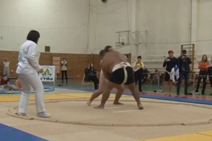 У Харкові відбувся міжнародний турнір з сумо (відео)