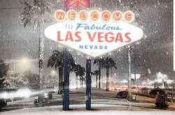 Вперше за 10 років у Лас-Вегасі випав сніг 