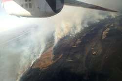 Під Одесою горить ліс: для приборкання вогню задіяли авіацію