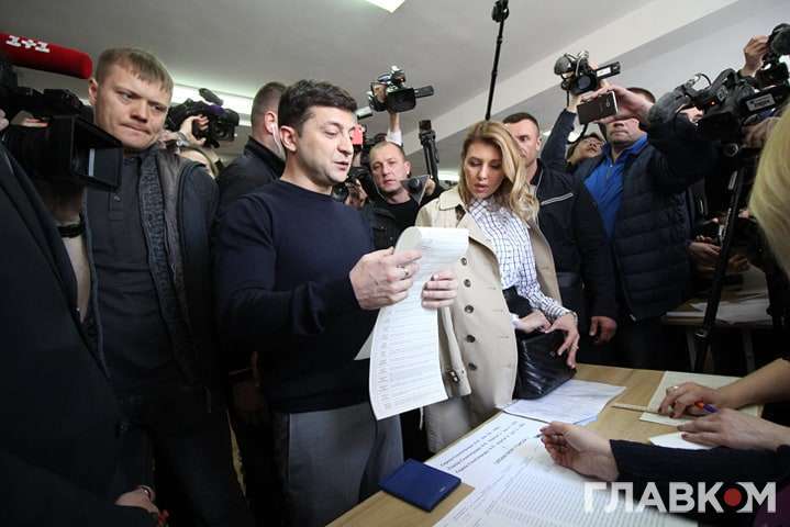 Зеленський проголосував у Києві (фото)
