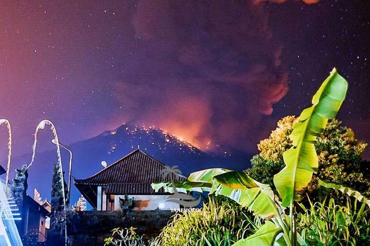  the eruption 2019 bali pic ������ twitter agung 