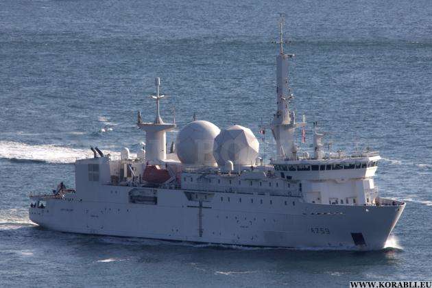 Французький корабель зайшов у Чорне море на час «Сі Бриз-2019»