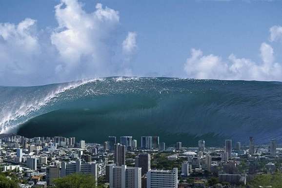 Науковці зафіксували на Землі стометрове цунамі