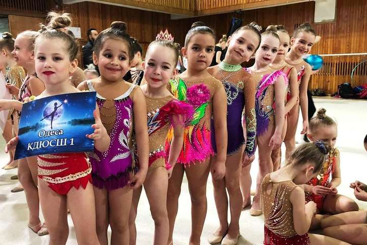 Юні одеські гімнастки успішно виступили на Всеукраїнському турнірі
