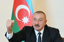 Алієв оголосив про блискучу перемогу Азербайджану у «вітчизняній війні»