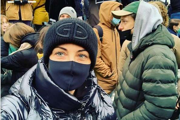 Під час акцій протесту в Москві затримано дружину Олексія Навального