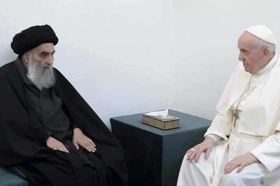 Папа Римський провів історичну зустріч із шиїтським священнослужителем