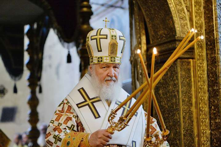 Патриарх Кирилл, козы и монахини