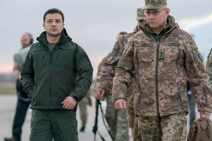 Зеленський назвав російські війська біля українського кордону психологічним тиском