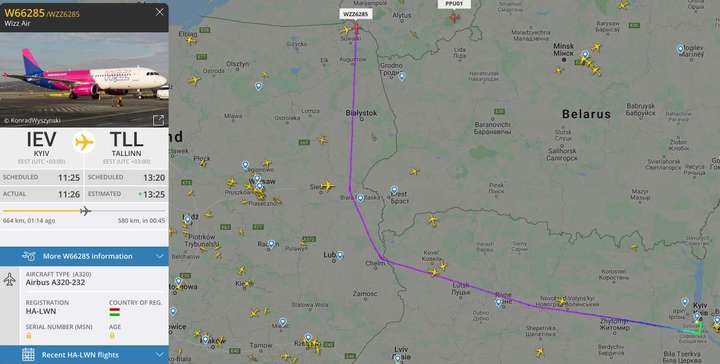 Відмова від польотів над Білоруссю: які авіакомпанії вже змінили маршрути
