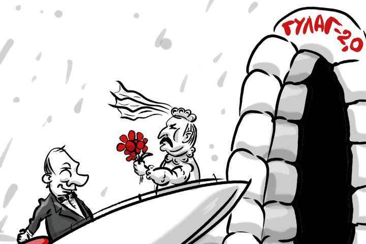 «Дует кровопивць»: мережа вибухнула карикатурами про Лукашенка й Путіна (фото)