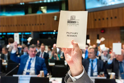 Парламентська асамблея ОБСЄ ухвалила українську резолюцію. Російська делегація розлютилась і втекла