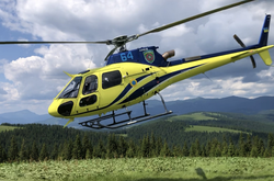Українські прикордонники випробували гелікоптери Airbus Helicopter Н125 над Карпатами