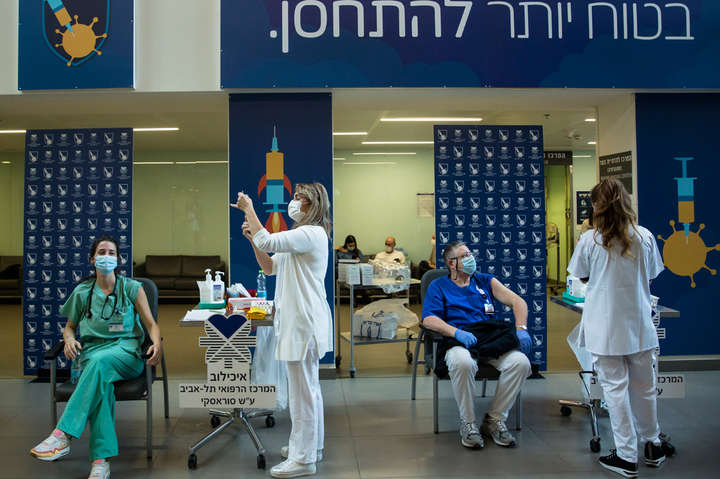 Ізраїль вирішив провести Covid-вакцинацію громадян третьою дозою