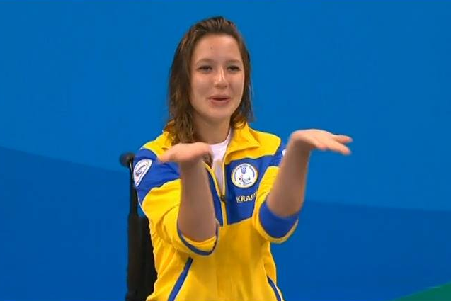 Українська плавчиня виграла дев’яту медаль Паралімпіади