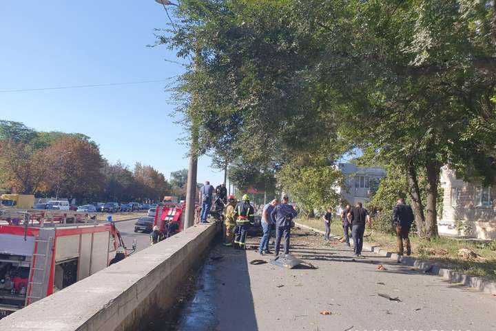 Поліція кваліфікувала вибух авто у Дніпрі як теракт