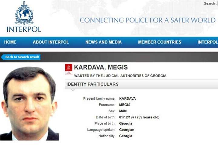 Україна екстрадувала в Грузію ексначальника військової поліції Саакашвілі
