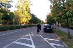 У Києві введуть нові дорожні елементи для велосипедистів 