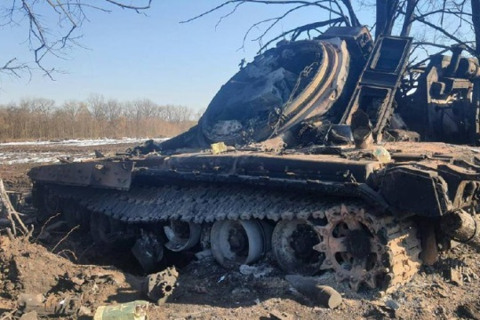 На Сході України за добу знищили близько 130 окупантів та дев'ять танків