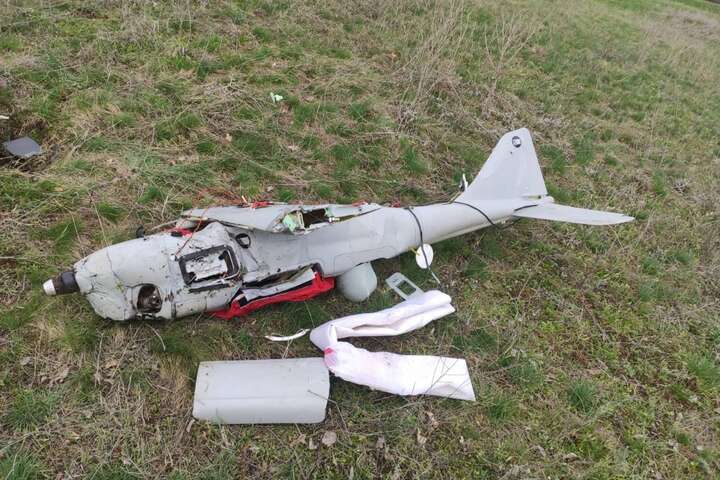 Десантники показали збитий британським Starstreak безпілотник (фото)