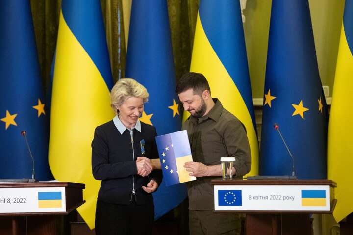 Україна заповнила важливий документ для вступу до ЄС