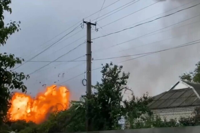 Ракетний удар по Вознесенську: з’явилося відео прильоту
