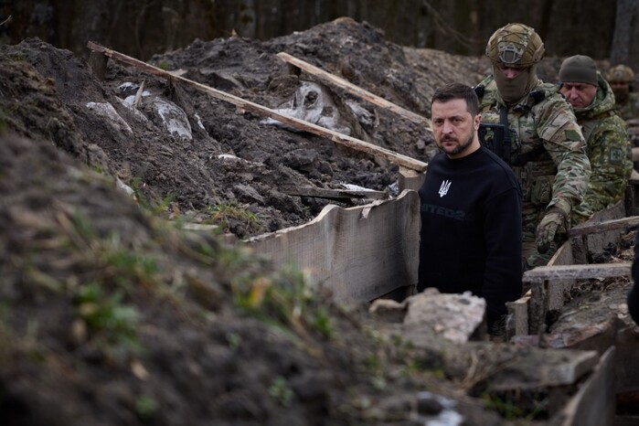 Зеленський перевірив оборону кордону на межі із Росією (фото, відео) 